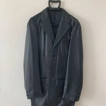 스페리오 천연 가죽 가죽 자켓 남성용