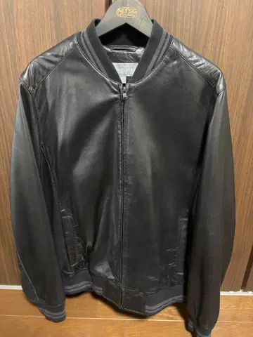 MICHAEL KORS 블랙 가죽 자켓 M