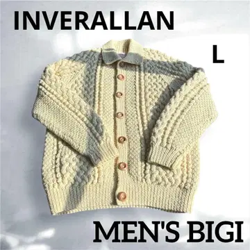 인버 아란 가디건 MEN'S BIGI 남성용 비기 스코틀랜드제