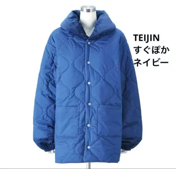 [ 새상품 ] 테이진 속난반텐 스구포카 리버서블 네이비 ( L~LL )