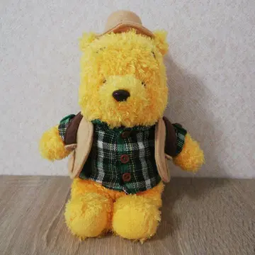 디즈니 스토어 올 시즌 푸 10월 봉제 인형 레어