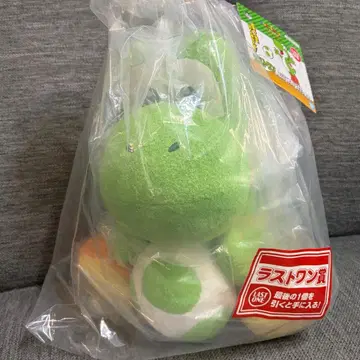 제일복권 슈퍼 마리오 라스트 원상 요시 봉제 인형