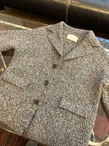 투모로우랜드 니트 자켓 그레이 프리 사이즈