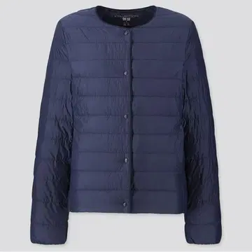 울트라 라이트 다운 컴팩트 자켓 L 네이비