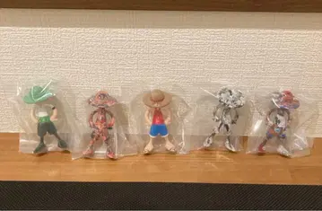 루피의 원피스 피규어 5체 세트