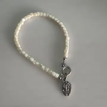 영국 앤티크 팔찌 빈티지 꽃 패턴 레트로