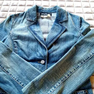 Salvatore Ferragamo 데님 자켓 40
