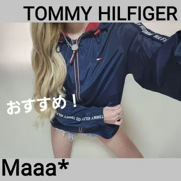 TOMMY HILFIGER 너무 귀여운 후드티 블루종 점퍼