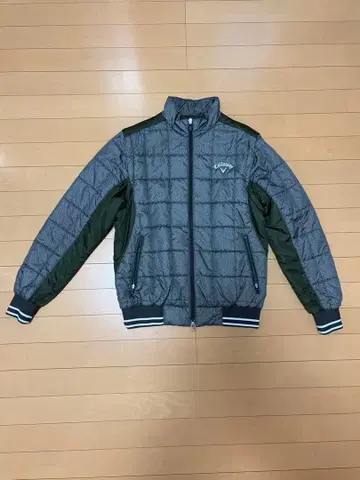 Callaway 패딩 자켓 베스트 트위드 프린트 M