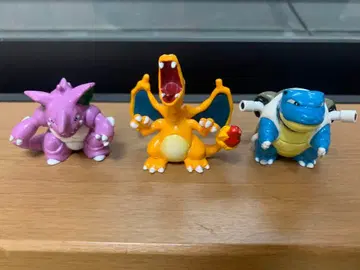 리자몽 거북왕 니드킹 3체 세트