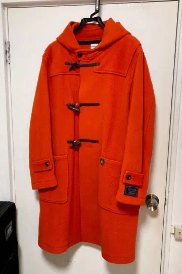 새상품급! LeTinte ORCIVAL 더플 코트 오렌지