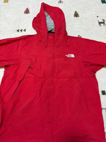 THE NORTH FACE 마운틴 후드티 레드
