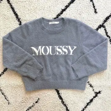 SHAGGY MOUSSY 로고 니트
