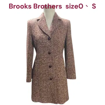 새상품급 브룩스브라더스 울 트위드 미형 코트 아우터 0, S
