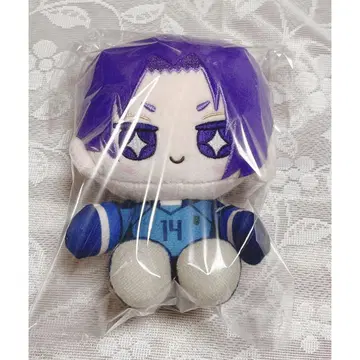 블루 록 미니 앉아 타피 인형 미카게 레오