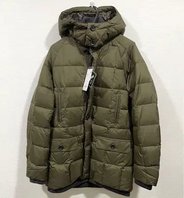 니시카와 다운 나노 유니버스 남성용 다운 코트 카키 XL