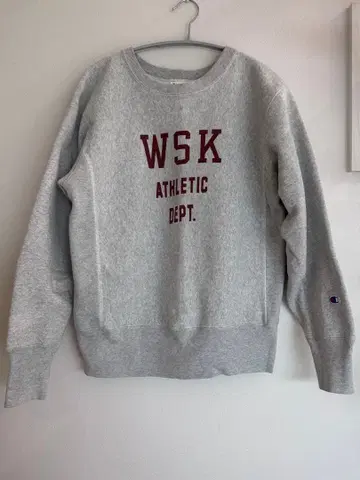 챔피온 리버스 위브 맨투맨 사이즈 M 라이트 그레이