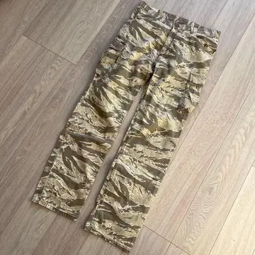 면 100% 카모플라쥬 남성용 3 월드 카고 팬츠