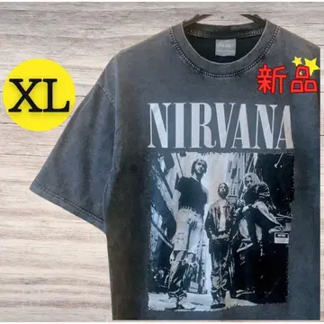 닐바나 NIRVANA 해외 밴드 셔츠 미사용 새상품 락 T 2739