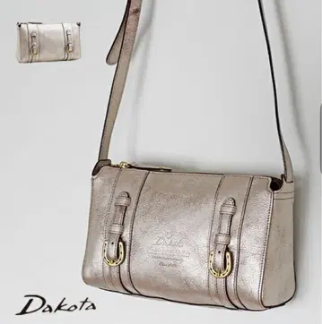 다코타 Dakota Y2K 실버 가죽 숄더백