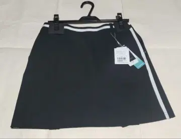 [ 새상품 ] 준앤로페 바디엘르 배색 라인 스커트