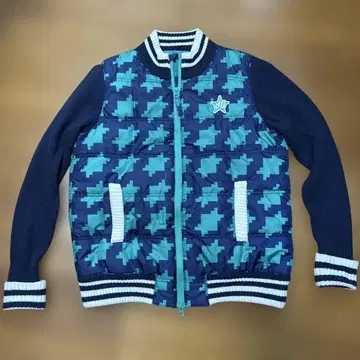 Jack Bunny!! 기하학 패턴 자켓 사이즈 1