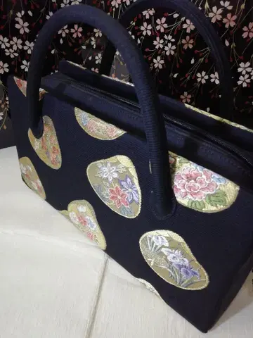 일본 정통의상 소품 리큐 백 블랙 베이스