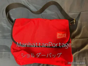ManhattanPortage 숄더백 (빨간색)