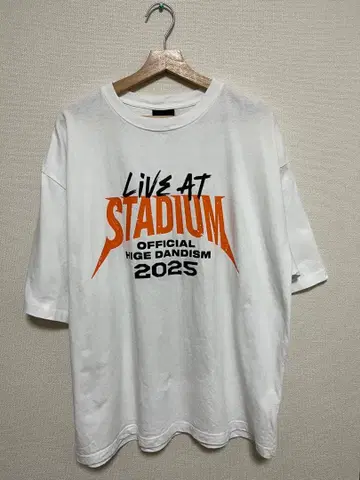 [ 새상품급 ] Officialdism 스타디움 T셔츠 반팔 화이트 L
