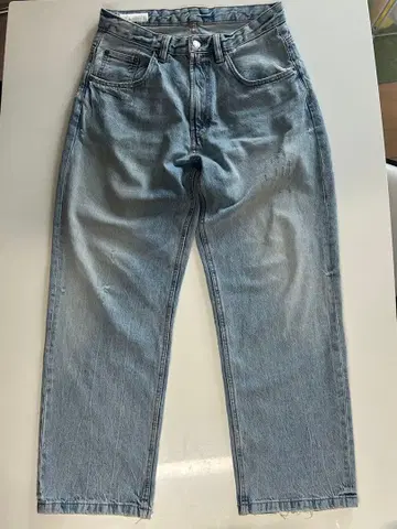 ZARA 배기 핏 데님 baggy fit 40 라이트 블루