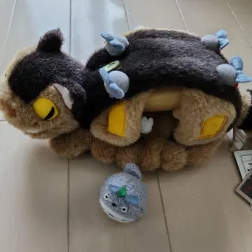 고양이 버스 집 S 봉제 인형 토토로 포함