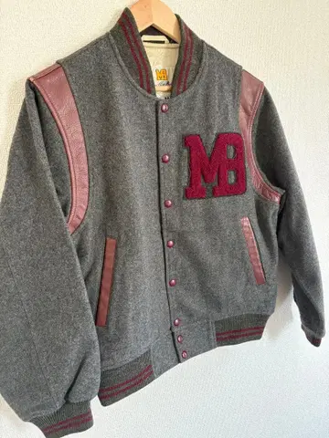MACBETH 맥베스 80s 빈티지 울 바시티 자켓