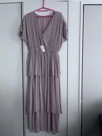 스타일 보트 마켓 플리츠 원피스 F 사이즈