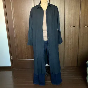 듀엘 엠 클래스 린넨 셔츠 원피스