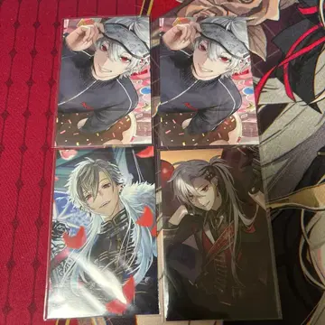 니지산지 쿠츠하 랜덤 사진풍 카드 4장 세트