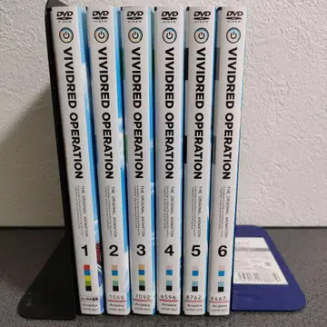 VIVIDRED OPERATION DVD 전 6권 세트