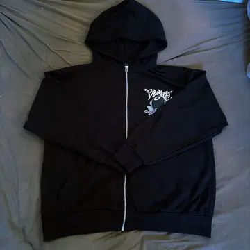 JUNGLESTORM 그래픽 발포 PT 쭈리 ZIP 후드티