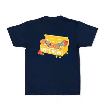 SPITZ NOW! 공구 상자 T셔츠 네이비