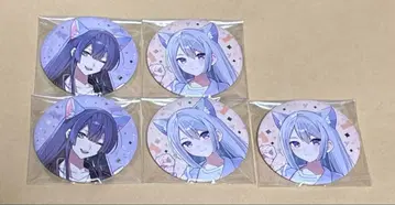 니지산지 원냥 days vol.2 나가오 케이 히구치 카에데 캔뱃지