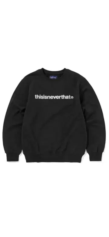 thisisneverthat 블랙 맨투맨 L