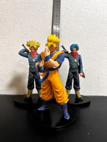 드래곤볼 피규어 미래 오반 트렁크 3체 세트