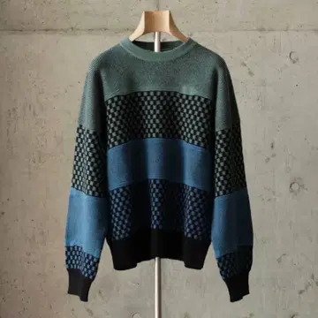 Cristaseya JACQUARD CASHMERE SWEATER