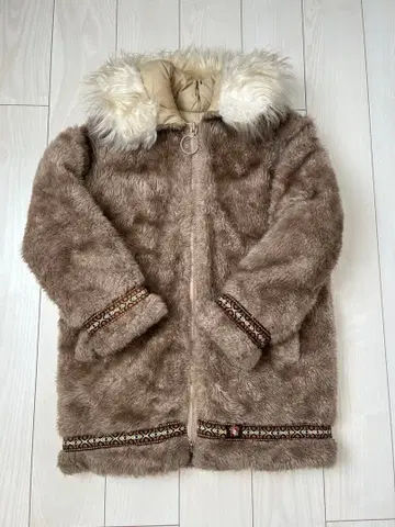 Hansa-Branta 후드 부착 다운 자켓 M 사이즈