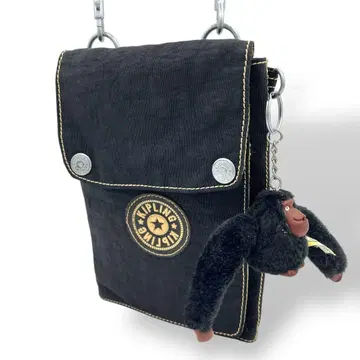 KIPLING 키플링 숄더백 나일론 블랙 고릴라 43