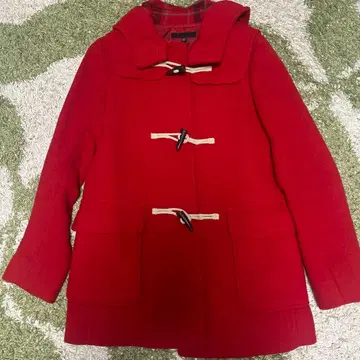 빨간색 더플 코트 M 사이즈