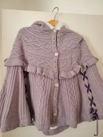 axes femme 라벤더 판초 M 사이즈