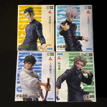 라우원 한정판 주술회전 5주년 Luminasta 피규어 4종 세트