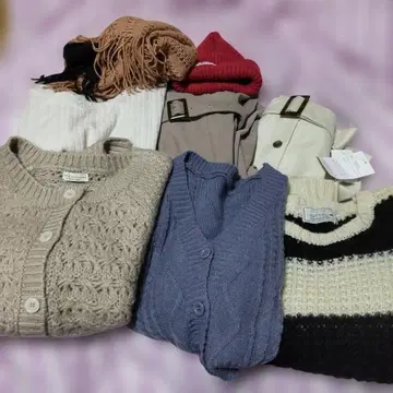 여성용 묶음 판매! 8점 깔끔한 코디