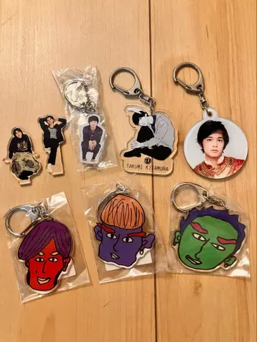 DISH// 아크릴 키링 8종 세트