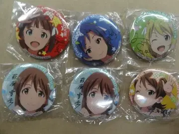 극장판 아이돌 마스터 빛의 저편으로! 캔뱃지 5종 6개 세트